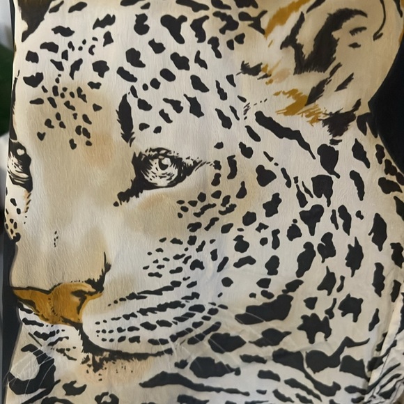 Spiegel Vintage Leopard and Panther blouse size XL - Picture 6 of 15